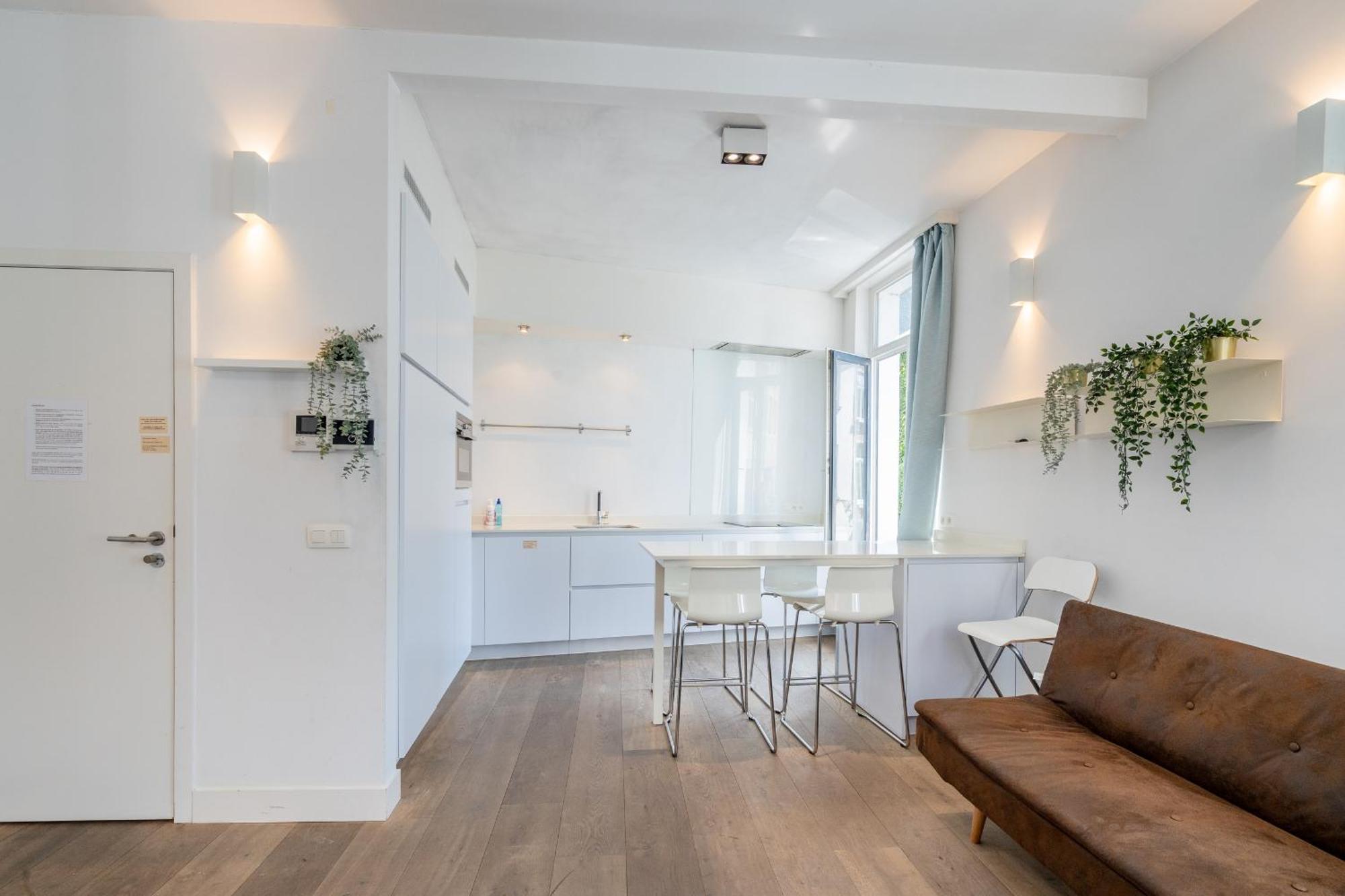 Light Modern Apartment In The Heart Of Antverpy Exteriér fotografie